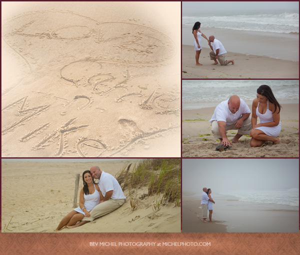 Simmons_Engagement Beach Engagement Portrait