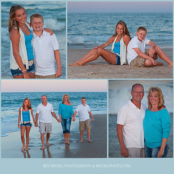 Sierocinski Family beach portrait